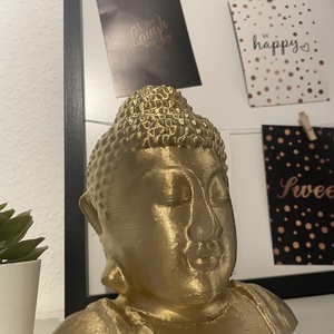 Buddha Mellszobor 25cm., Otthon & Életmód, Dekoráció, Dísztárgy, Mindenmás, MESKA