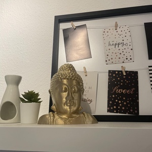 Buddha Mellszobor 25cm. - otthon & életmód - dekoráció - dísztárgy - Meska.hu