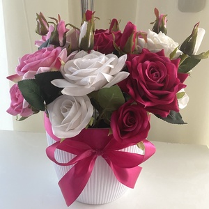 Prémium rózsa XL virágbox - otthon & lakás - dekoráció - virágdísz és tartó - csokor & virágdísz - Meska.hu