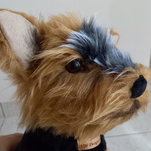 Egyedi kutya plüss - Yorkie  Yorkshire terrier, Játék & Sport, Plüssállat & Játékfigura, Kutya, Varrás, Baba-és bábkészítés, MESKA