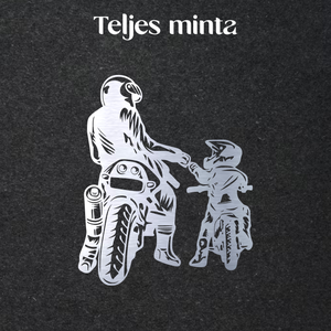 Duplafalú termosz - Motoros mintával - otthon & életmód - konyhafelszerelés, tálalás - tálalás - bögre & csésze - Meska.hu