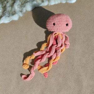 Jellyfish amigurumi, Játék & Sport, Plüssállat & Játékfigura, Más figura, Horgolás, MESKA