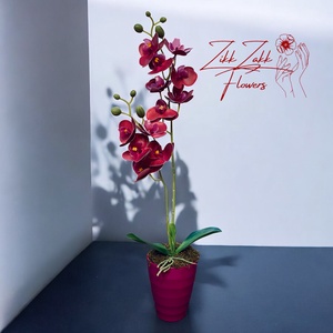 Púder Rózsaszín Orchidea - Elegancia és Frissesség - otthon & életmód - dekoráció - virágdísz és tartó - váza - Meska.hu