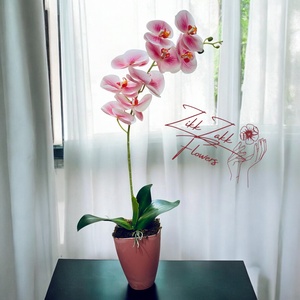 Rózsaszín Orchidea Kompozíció - otthon & életmód - dekoráció - asztal és polc dekoráció - asztaldísz - Meska.hu