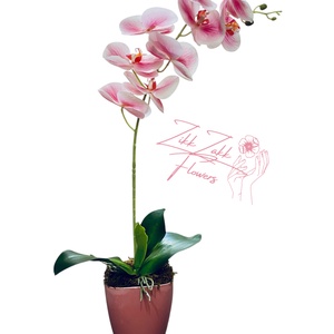 Rózsaszín Orchidea Kompozíció - otthon & életmód - dekoráció - asztal és polc dekoráció - asztaldísz - Meska.hu