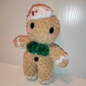 Mézeskalács pár amigurumi - játék & sport - plüssállat & játékfigura - más figura - Meska.hu