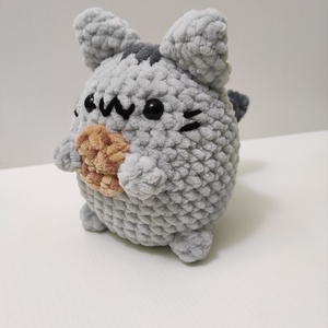 Pusheen cica horgolt plüss - Meska.hu